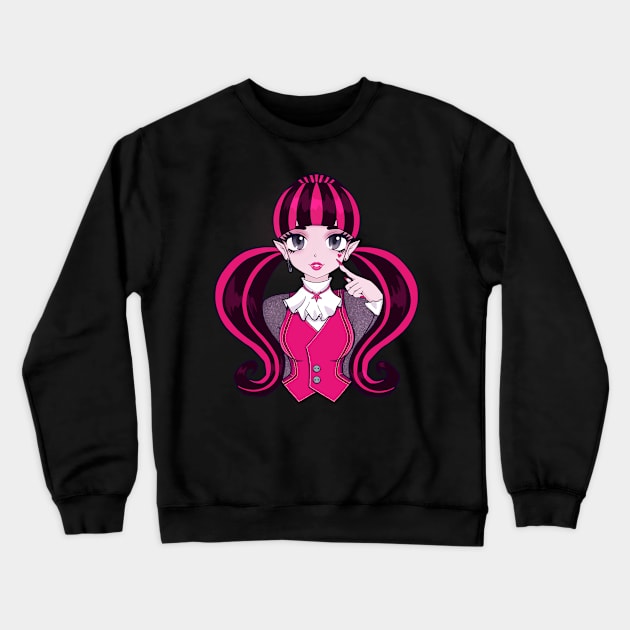 Monster High Draculaura Crewneck Sweatshirt by Pastelpandabum